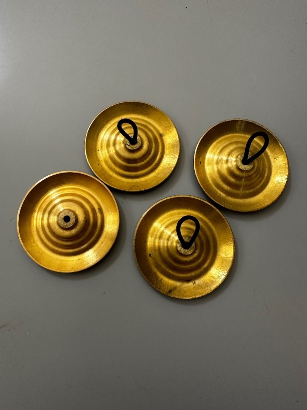Turkish Zills 2.25” diameter